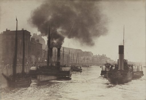 Untitled (Harbor Scene)