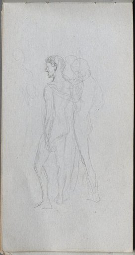 Sketchbook, page 92: Two Nudes