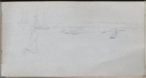 Sketchbook, page 94: Seascape
