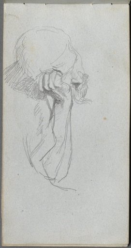 Sketchbook, page 16: Melancholy Figure
