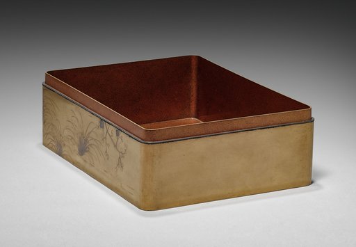 Document Box (Ryōshibako) with Chrysanthemum and Plum (base)