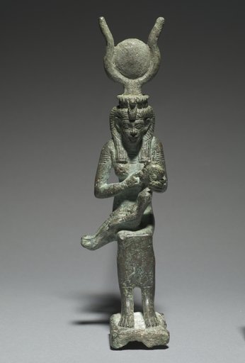 Statuette of Isis and Horus
