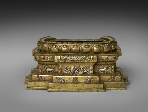 Base for Portrait of Phagmo Drupa Dorje Gyalpo (1110–1170)