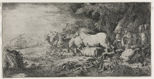 Noah and the Animals Entering the Ark