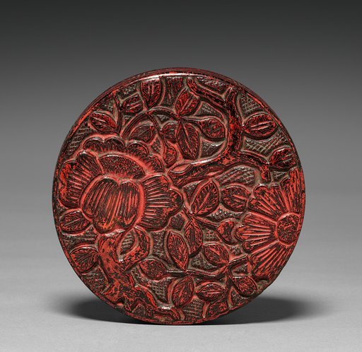 Incense Box (Kogo) with Camellia Design (lid)