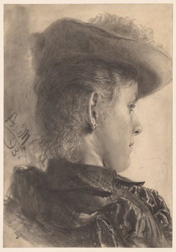 Bust of a Woman, Seen from Behind