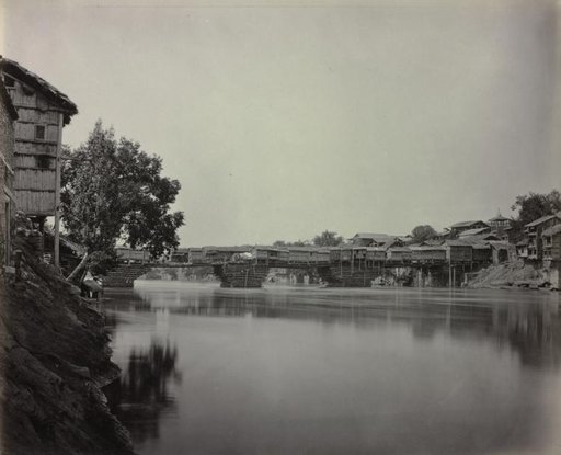 Bridge of Shops, Srinagar, Kashmir