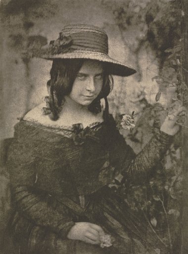 Camera Work: Girl in Straw Hat