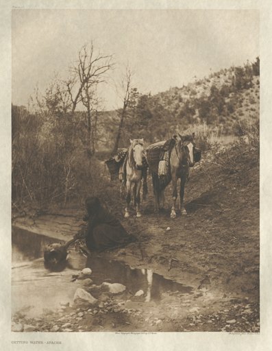 Portfolio I, Plate 10: Getting Water