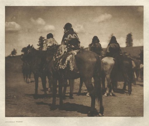Portfolio I, Plate 25: Jicarilla Women
