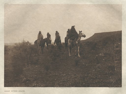 Portfolio I, Plate 3: Desert Rovers-Apache