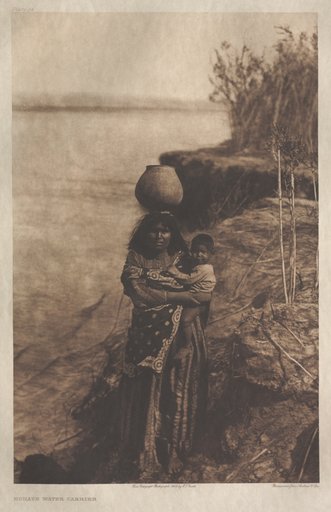 Portfolio II, Plate 58: Mohave Water Carrier