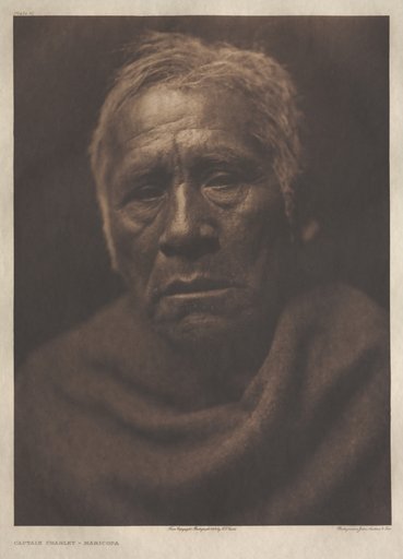 Portfolio II, Plate 71: Captain Charley - Maricopa
