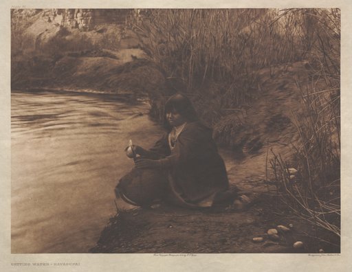 Portfolio II, Plate 75: Getting Water-Havasupai