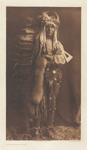 Portfolio VI, Plate 206: Iron Breast - Piegan