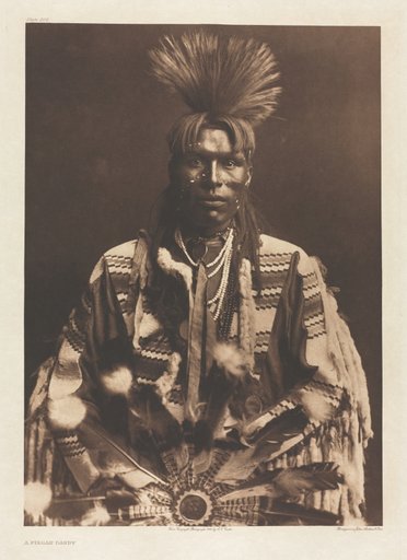 Portfolio VI, Plate 208: A Piegan Dandy