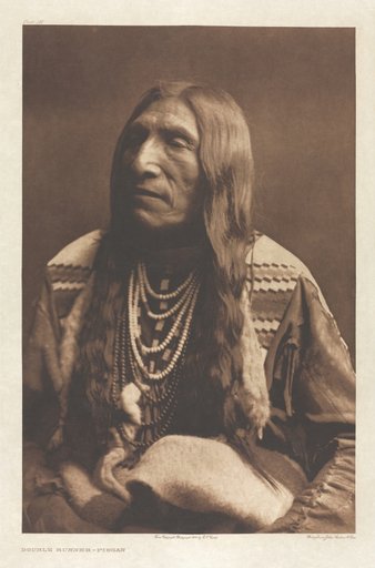 Portfolio VI, Plate 191: Double Runner--Piegan