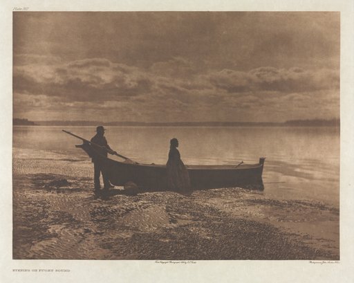 Portfolio IX, Plate 312: Evening on Puget Sound