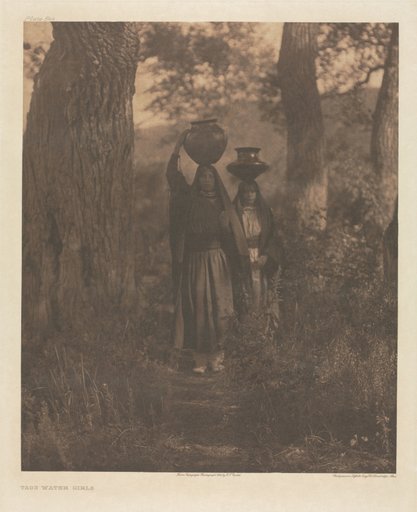Portfolio XVI, Plate 544: Taos Water Girls