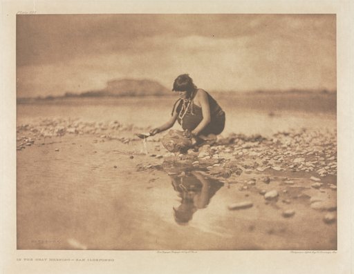 Portfolio XVII, Plate 591: In the Gray Morning - San Ildefonso