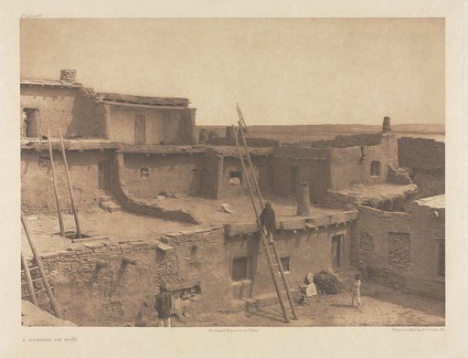 Portfolio XVII, Plate 615: A Corner of Zuñi
