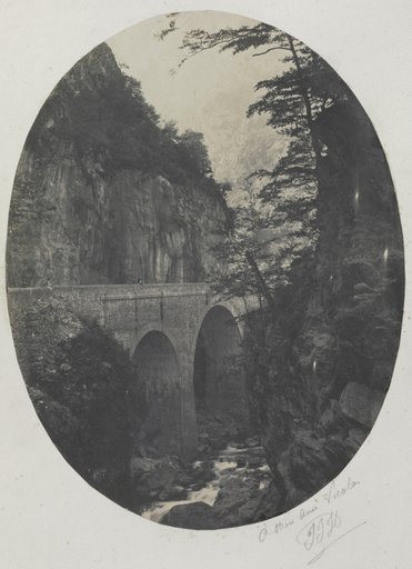 Gorge at Eaux Chaudes, Pyrenees