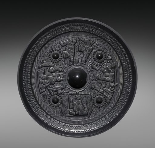 Mirror with Deities and Kings
