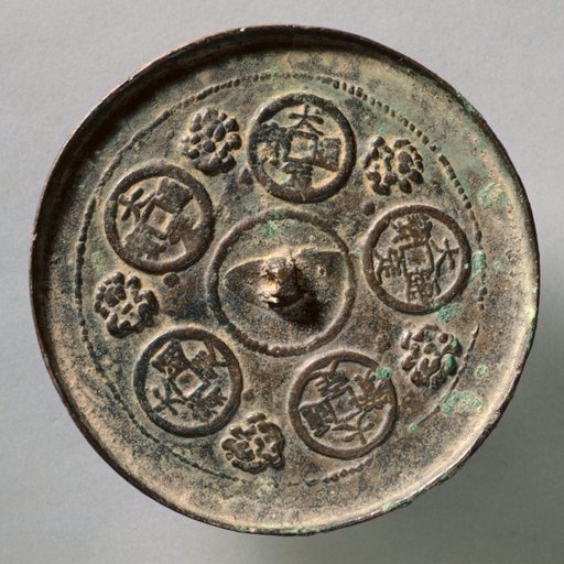 Mirror Featuring Dading Coins