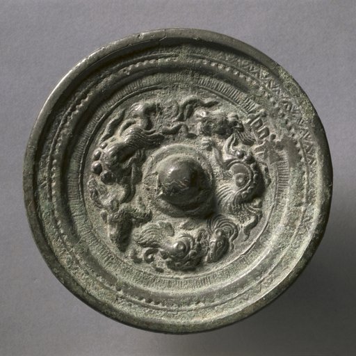Mirror with Three Dragons