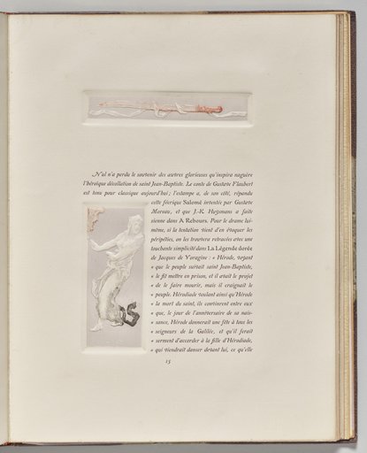 Decorative Knife Motif/ Dancing Woman with Arms in Pushing Gesture