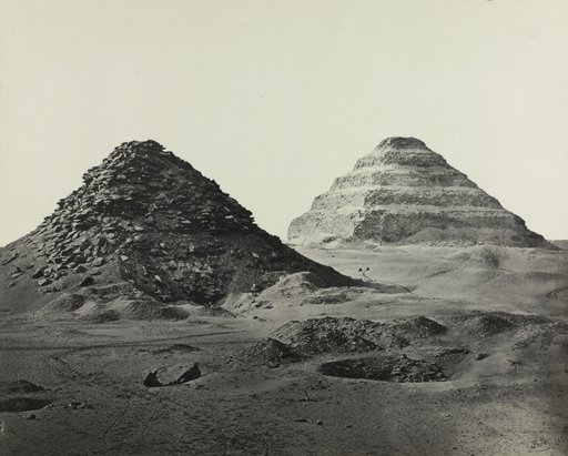 The Pyramids of Saqqara, from the Northeast