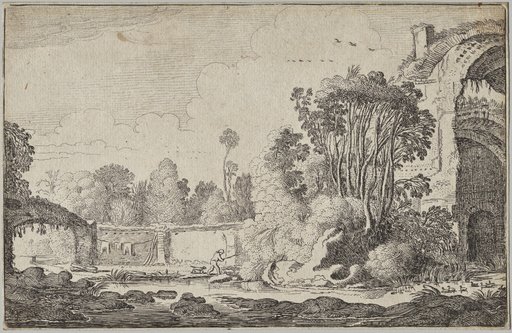 Landscapes, part III: Roman Ruins in Wooded Surroundings