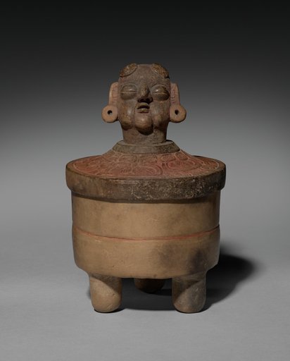 Tripod Vessel with Lid