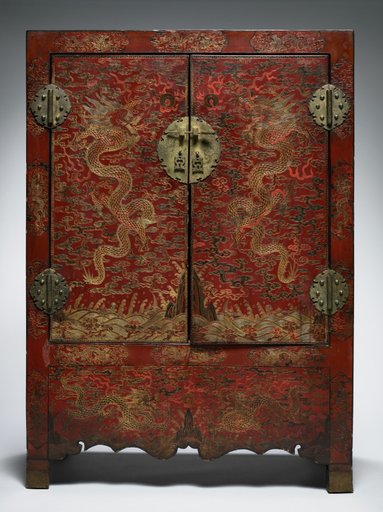 Cupboard of a Double Cabinet