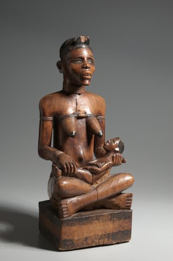 Mother and Child Figure