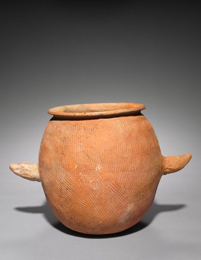 Jar with Horn-Shaped Handles