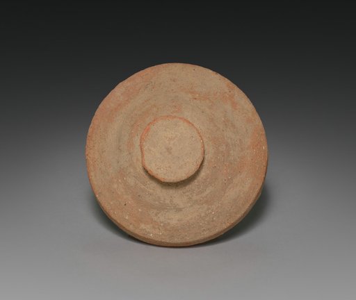 Covered Jar with Horn Handle (lid)