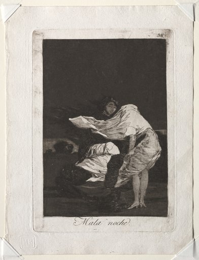 A Bad Night, Plate 36