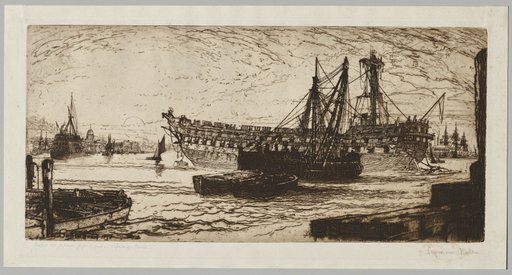 Breaking Up of the "Agamemnon," No. 1