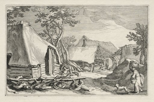 Landscape with Farmhouses