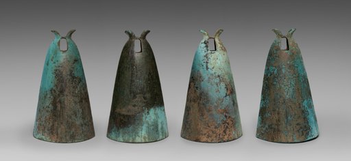 Set of Bells with Diamond-Shaped Insignia
