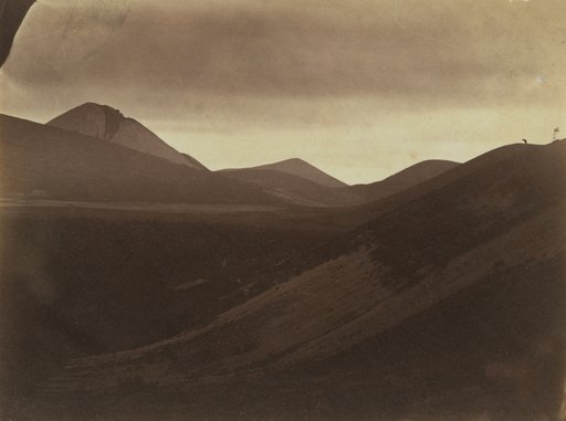 Dark Landscape with Hills