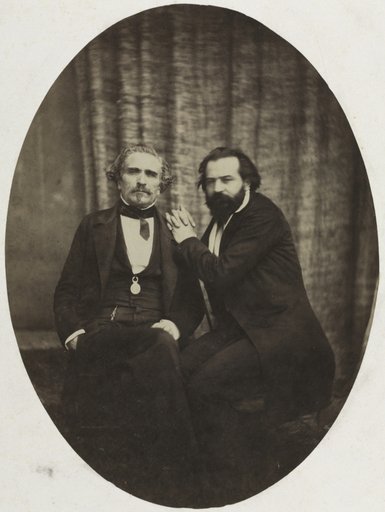 Portrait of the Actor Pierre Bocage and Friend