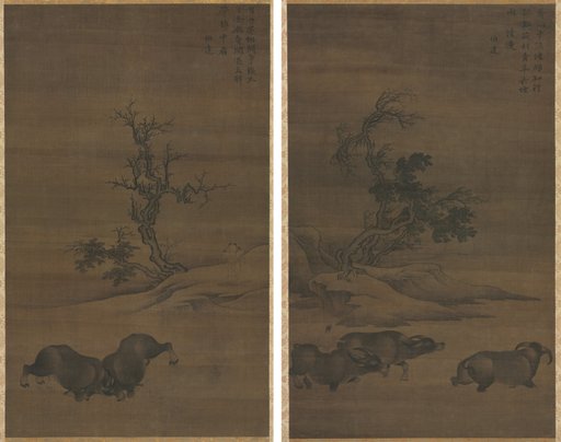 Herdboys and Buffalo in Landscapes
