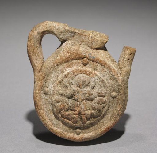 Pilgrim's Flask with Saint Menas