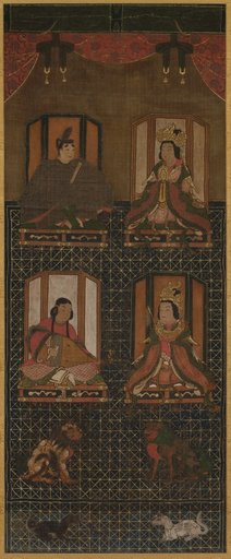 Mandala of the Four Deities of Mt. Kōya