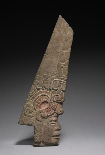 Ballgame Thin Stone Head (Hacha)