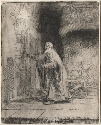 The Blindness of Tobit: The Large Plate