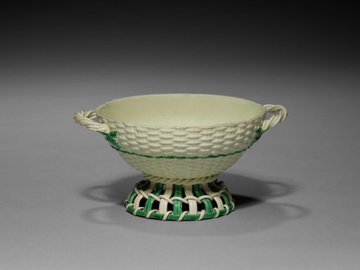 Wicker-Work Sauce Tureen