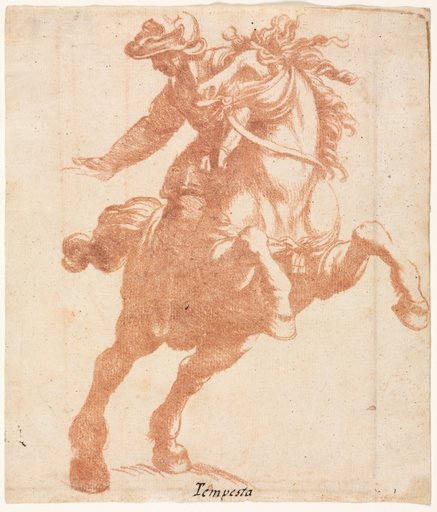 Rearing Horse and Rider
